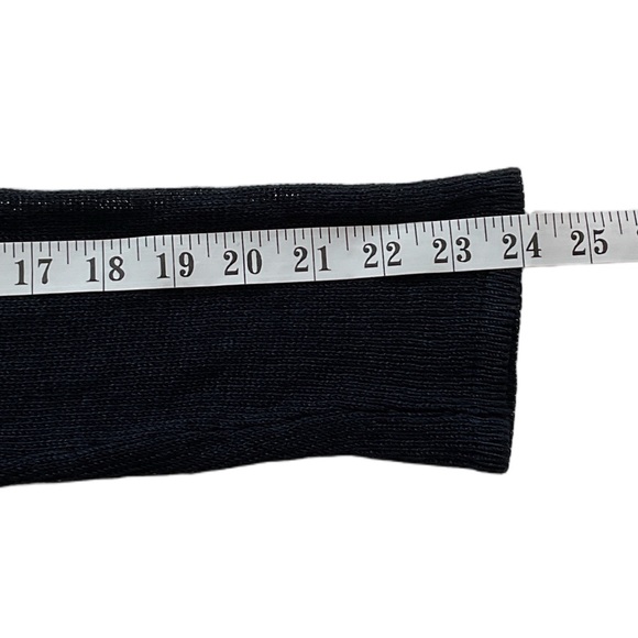 J. Jill Navy Blue Women's Open Cardigan Sweater Linen Rayon, size M - Picture 9 of 9